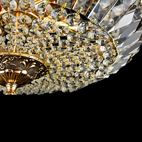 Хрустальная потолочная люстра Maytoni Tiara DIA500-CL-40-06-G